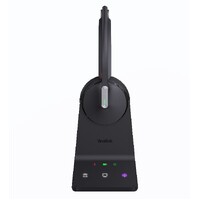 Yealink WH64 Mono UC DECT Wireless Headset, DECT & Bluetooth Wireless Technology, 3-Mic Noise Cancellation, UC Certified, Charging Stands
