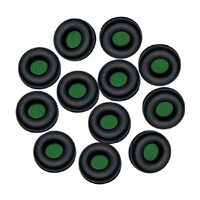 Yealink YHA-LEC34, Replacement Leather Ear Cushion for UH34/YHS34 , 12 PCS, Black