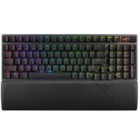 ASUS ROG SSTRIX SCOPE II 96 WL is 96% Mechanical Pre-Lude Hot Swappable Wireless Gaming Keyboard, support  multi- devices connection via ROG Omni Rece