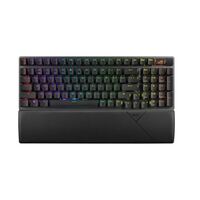ASUS ROG SSTRIX SCOPE II 96 WL is 96% Mechanical Pre-Lude Hot Swappable Wireless Gaming Keyboard, support  multi- devices connection via ROG Omni Rece