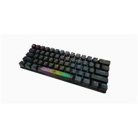 CORSAIR K70 PRO MINI WIRELESS RGB 60% Mechanical Gaming Keyboard, Backlit RGB LED, CHERRY MX SPEED, Black, Black PBT Keycaps