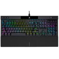 CORSAIR K70 RGB PRO Mechanical Gaming Keyboard, Backlit RGB LED, CHERRY MX SPEED, Black, Black PBT Keycaps Professional Gaming