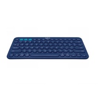 Logitech K380 Multi-Device Bluetooth Keyboard Blue Take-to-type Easy-Switch wireless10m Hotkeys Switch 1year Warranty (LS)