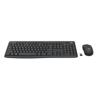 Logitech MK370 Wireless Keyboard and Mouse Combo for Business Silent Touch technology Smooth optical tracking