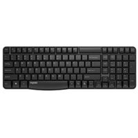 RAPOO E1050 Wireless Keyboard, Entry Level, Reliable 2.4GHz wireless connection, Laser carved keycap