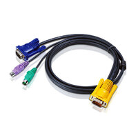 Aten KVM Cable 3m with VGA & PS/2 to 3in1 SPHD  to suit CS7xE, CS13xx, CS17xxA, CS17xxi, CL5xxx, CL10xx, KL91xx, KN91xx