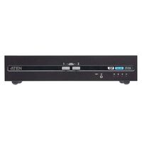 Aten 2-Port USB DisplayPort Dual Display Secure KVM Switch (PSD PP v4.0 Compliant)