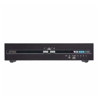 Aten 2-Port USB DisplayPort Dual Display Secure KVM Switch with CAC (PSD PP v4.0 Compliant)