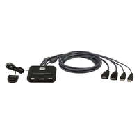 Aten 2-Port USB Full HD HDMI Cable KVM Switch