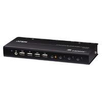 Aten 4-Port USB 4K HDMI KVMP™ Switch (Cables included)