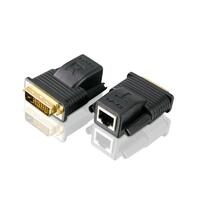 Aten Video Extender DVI via Cat 5, Up to 1080P@15m & 1080i@20m, Non-Powered, Supports Hot-Plugging,