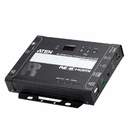 Aten 4K HDMI over IP Receiver with PoE, extends lossless high-quality video up to 4K @ 30 Hz 4:4:4