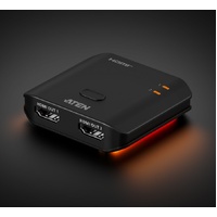 Aten Essential 2-Port True 4K HDMI Splitter, EDID Sync™, One HDMI source shares two True 4K displays, LPCM 7.1, Dolby® & DTS-HD Master Audio™