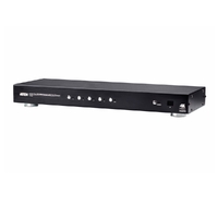 Aten 4 Port Dual Output True 4K HDMI Switch, select input ports via RS232 control, HDCP 2.2 compliant, IR Extension