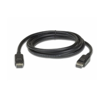 Aten 3m DisplayPort Cable, supports up to 8K (7680 x 4320 @ 60Hz), DP 1.4, High Bit Rate 3 (HBR3) bandwidth of 32.4 Gbps