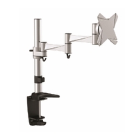 Astrotek Monitor Stand Desk Mount 43cm Arm for Single LCD Display 21.5" 22" 23.6" 24" 27" 8kg 15 Tilt 180 Swivel 360 Rotate VESA 75x75 100x100