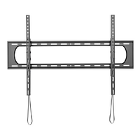 BrateckAffordable Heavy-Duty Tilt TV Wall Mount For 60’’~120’’ Fit Curved TV up to 120KG, VESA 50x50 up to 900x600 Fine Texture Black