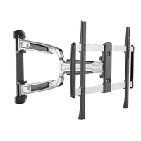Brateck Chic Aluminum Full-Motion TV Wall Mount For 37'-70' Curved & Flat panel TVs up to 35KG