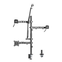 Brateck Single-Monitor All-in-One Studio Setup Desktop Mount Fix 17'-32' Up to 9kg