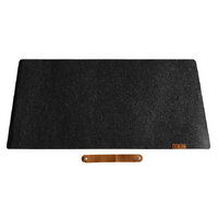 Brateck MP07-10-G Large Felt Mouse Pad Dark Grey (LS)