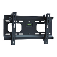 Brateck Plasma/LCD TV Ultra-Slim Tilting Wall Bracket up to 55'  w/ Spirit Level VESA 100x100/200x100/200x200/400x200 (LS)