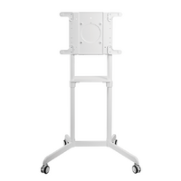 Brateck Rotating Mobile Stand for Interactive Display Fit 37'-70'  Up to 70kg- VESA: 200x200,400x200,300x300,600x200,350x350,400x400,600x400 White