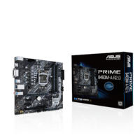 ASUS PRIME B460M-A R2.0  mATX Motherboard Intel 10th/11th Gen LGA1200, PCIe 4.0, 8 Power Stages, HDMI, DVI, SATA 6 Gbps, 1Gb Ethernet