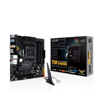 ASUS AMD B550M TUF GAMING B550M-PLUS WIFI II (Ryzen AM4) Micro ATX Gaming Motherboard, PCIe 4.0, dual M.2, Wi-Fi 6, 2.5 Gb Ethernet, HDMI, DisplayPort