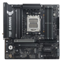 ASUS AMD B650EM TUF GAMING B650EM-E WIFI (AM5) Micro-ATX Motherboard  4x DDR5 256GB, 1x PCIe 4.0 x16 slot, 3 x M.2 slots, 4 x SATA, Wi-Fi 6