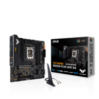 ASUS TUF GAMING B660M-PLUS WIFI D4 Intel LGA 1700 mATX Motherboard PCIe 5.0 DDR4, 2xPCIe4.0 M.2 Slots With Flexible Heatsink, WiFi 6, Aura Sync WIFI6