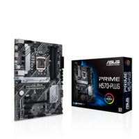 ASUS PRIME H570-PLUS Intel H570 (LGA 1200) ATX Motherboard Dual M.2, 8 Power Stages, 1 Gb Ethernet, DisplayPort, HDMI, Thunderbolt, RGB