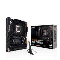 ASUS TUF GAMING H570-PRO WIFI Intel H570 (LGA 1200) ATX Gaming Motherboard PCIe 4.0, 3xM.2 slots, 8+1 DrMOS Power Stages WiFi 6, 2.5 Gb Ethernet RGB