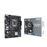 ASUS PRIME H610M-K D4 Intel LGA 1700 mic-ATX Motherboard DDR4 PCIE4.0, M.2, Realtek 1 Gb Ethernet, HDMI D-Sub USB3.2, SATA 6 Gbps, Com header, RGB Hea