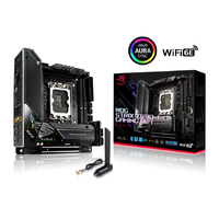 ASUS ROG STRIX Z690-I GAMING WIFI Intel LGA 1700 ITX DDR5 Motherboard, PCIe 5.0, 2xM.2, WiFi 6E 2.5 Gb Ethernet 2xThunderbolt 5, USB-C HDMI SATA, RGB