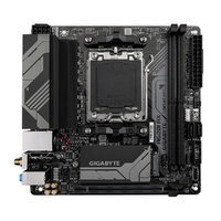 Gigabyte M/B A620I AX 1.0, AMD AM5, 2 x DDR5 up to 128 GB,  1 x HDMI, 1 x PCI Express x16, 1 x M.2, 2 x SATA, 4x USB 3.2