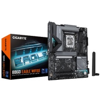 Gigabyte M/B B860 EAGLE WIFI6E 1.0,  Intel ® B860, 4 x DDR5 up to 256 GB, 1x HDMI, 3 x PCI Express x16, 3 x M.2, 4 x SATA, 3 x USB 3.2