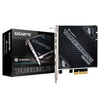 Gigabyte CARD THUNDERBOLTS 5 1.0 add-in card?, Intel® JHL9580 Thunderbolt 5 controller?, Dual Thunderbolt 5 Ports, up