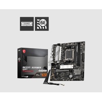 MSI B650M BOMBER WIFI AMD AM5 MATX Motherboard, 2x DDR5 ~128GB, 1x PCI-E x16, 2x M.2, 4x SATA,  6x USB 2.0