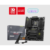 MSI MAG B850 TOMAHAWK MAX WIFI, AMD B850. 4x DDR5 256GB, 1x HDMI, 3x PCI-E x16 slot, 4x M.2, 8x USB 2.0, Wi-Fi 7