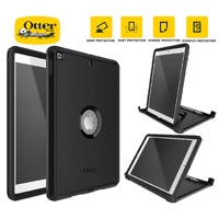 OtterBox Defender Apple iPad (10.2') (7th, 8th & 9th Gen) Case Black - (77-62032), Built-in Screen Protector, Pencil Holder, Multi-Layer
