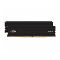 Crucial Pro 16GB (1x16GB) DDR5 UDIMM 6000MHz CL36 Black Heat Spreader Overclocking Support Intel XMP AMD Ryzen for Desktop PC Gaming Memory