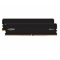 Crucial Pro 32GB (2x16GB) DDR5 UDIMM 6000MHz CL48 Black Heat Spreader Support Intel XMP AMD Ryzen for Desktop PC Gaming Memory
