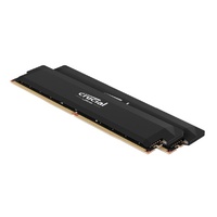 Crucial Pro 64GB (2x32GB) DDR5 UDIMM 6000MHz CL40 Black Heat Spreader Support Intel XMP AMD Ryzen for Desktop PC Gaming Memory