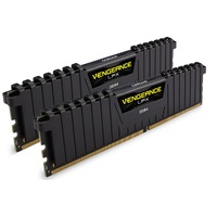 Corsair Vengeance LPX 16GB (2x8GB) DDR4 2400MHz C16 Desktop Gaming Memory Black AMD Ryzen