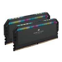 Corsair Dominator Platinum RGB 64GB (2x32GB) DDR5 UDIMM 6600Mhz C32 1.1V Black Desktop PC Gaming Memory