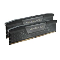 Corsair Vengeance 64GB (2x32GB) DDR5 UDIMM 6400MHz C40 1.35V Desktop Gaming Memory Black