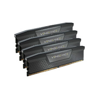 Corsair VENGEANCE® RGB 192GB (4x48GB) DDR5 DRAM 5200MT/s CL38 Memory Kit — Black optimized for Intel® motherboards