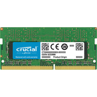 Crucial 16GB (1x16GB) DDR4 SODIMM 2666MHz CL19 1.2V Dual Ranked 2Rx8 Notebook Laptop Memory RAM ~CT16G4SFRA266