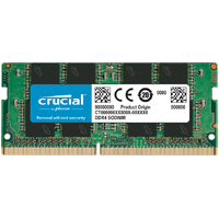 Crucial 16GB (1x16GB) DDR4 SODIMM 2666MHz CL19 1.2V Notebook Laptop Memory RAM