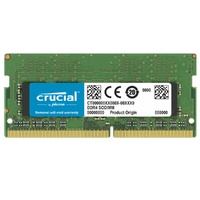 Crucial 32GB (1x32GB) DDR4 SODIMM 3200MHz CL22 1.2V Dual Ranked Notebook Laptop Memory RAM ~CT32G4SFD8266